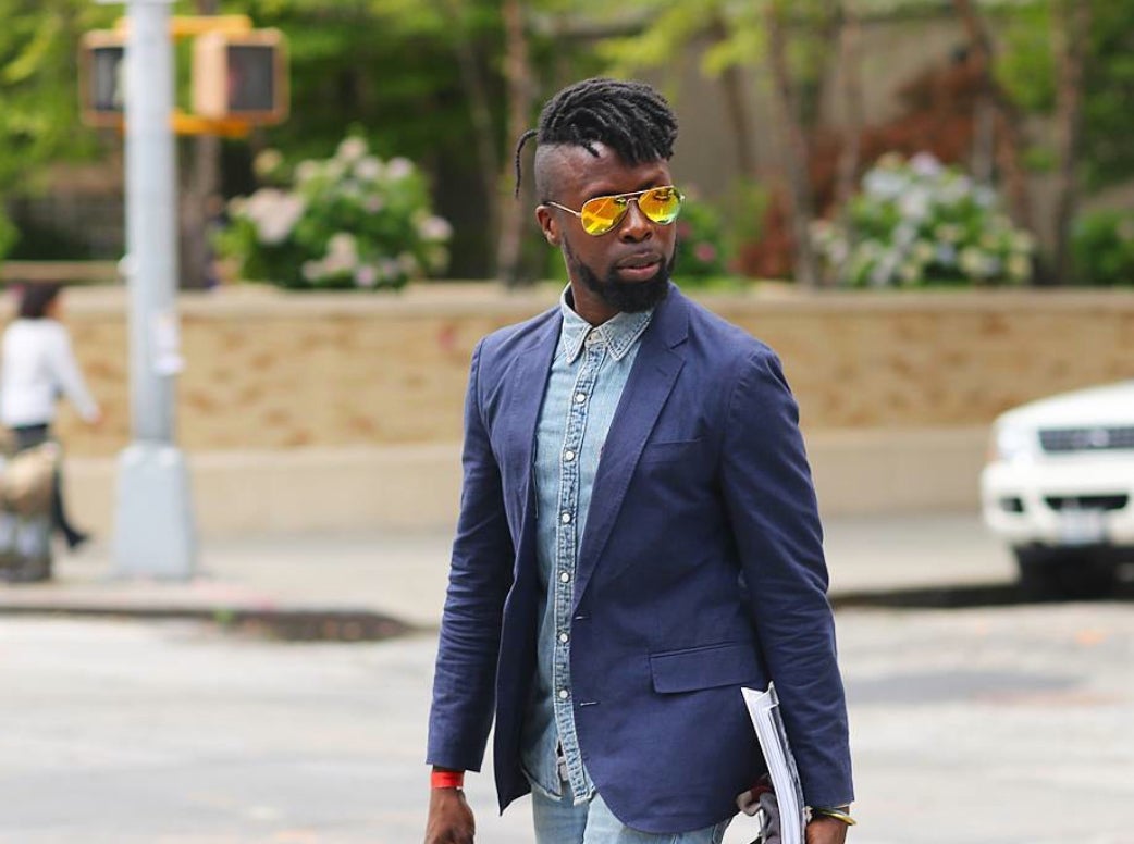 Street Style: All The Head-Turning Hairstyles at Men's New York Fashion Week
